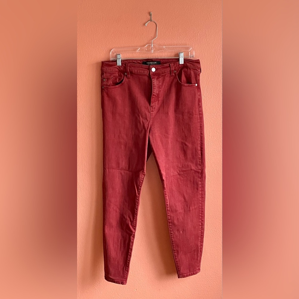 Liverpool Red Denim Jeans
